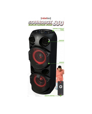 rebeltec głośnik Bluetooth karaoke SoundBox 630