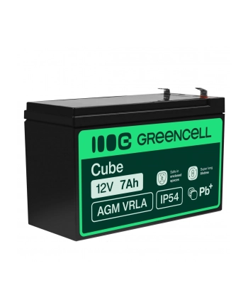 green cell Akumulator żelowy 12V 7Ah nr 2