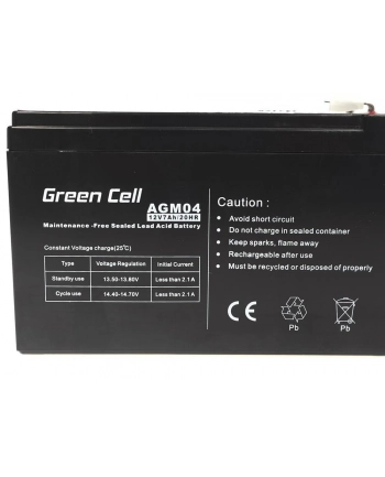 green cell Akumulator żelowy 12V 7Ah nr 1