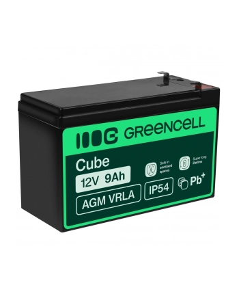 green cell Akumulator żelowy 12V 9Ah nr 2