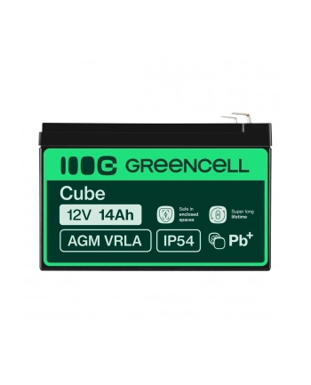 green cell Akumulator żelowy 12V 14Ah
