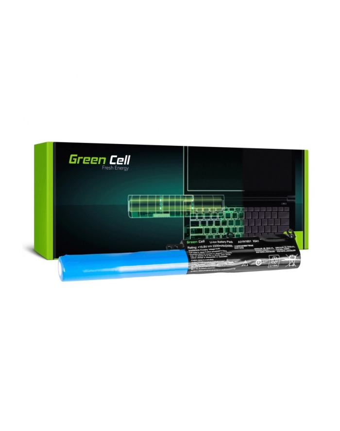 green cell Bateria do Asus R541 A31N1601 11,1V 2,2Ah główny