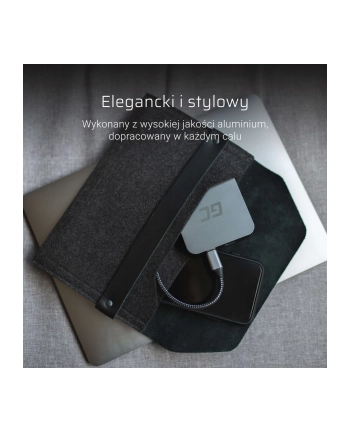 green cell Adapter, przejściówka GC HUB2 USB-C 6w1 USB 3.0 HDMI Ethernet