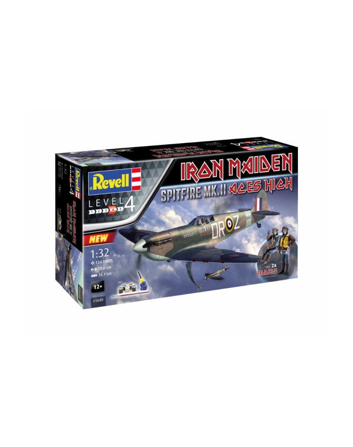 Samolot 1:32 05688 Spitfire MK.II AC IRON MAIDEN Revell główny