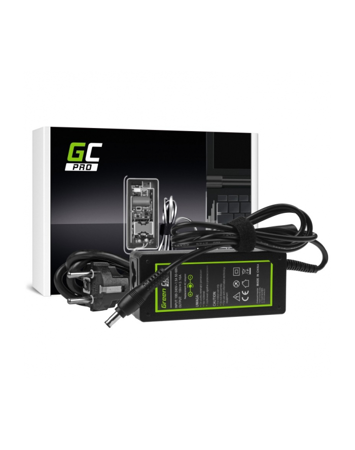 green cell Zasilacz PRO 19V 3.16A 60W 5.5-3.0mm do Samsung R519 główny