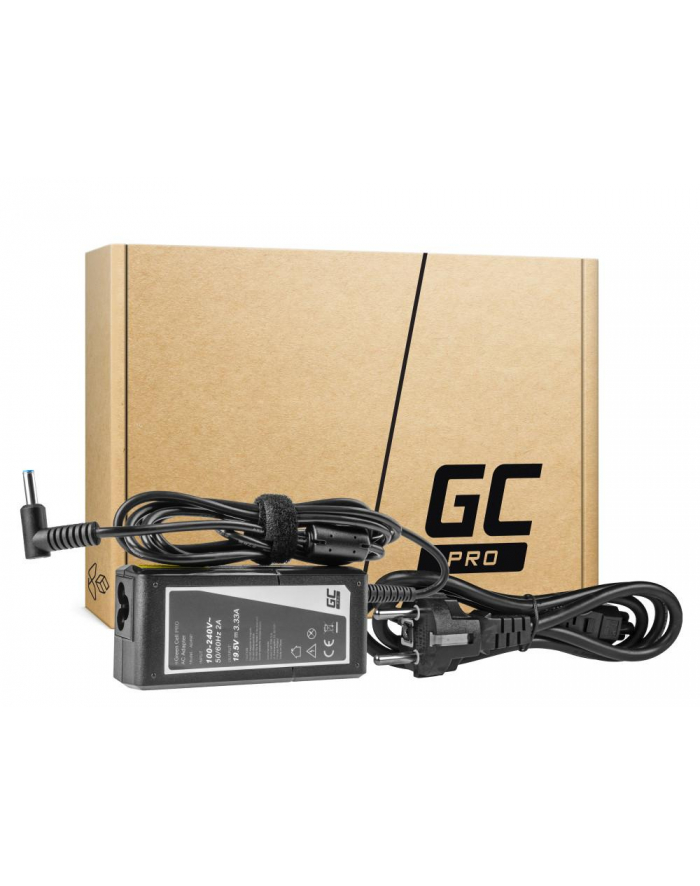 green cell Zasilacz PRO 19.5V 3.33A 65W 4.5-3.0mm do HP 250 G2 G3 główny