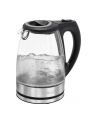Bomann glass kettle WKS 6032 G (stainless steel / black, 1.7 liters) - nr 1