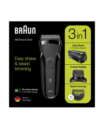 Braun Shaver Series 3 - 300BT - black nr 2