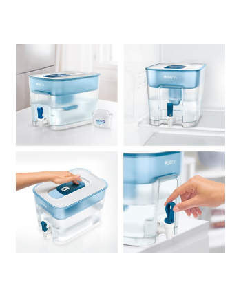 Brita Flow, water filter (blue / transparent)