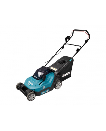 Makita cordless lawn mower DLM382PM2, 36Volt (2x18V) (blue / black, 2x Li-ion battery 4.0Ah)