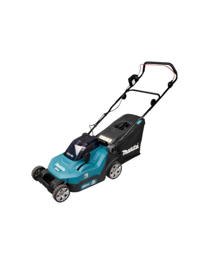Makita cordless lawn mower DLM382PM2, 36Volt (2x18V) (blue / black, 2x Li-ion battery 4.0Ah) główny