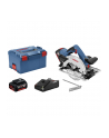 bosch powertools Bosch cordless circular saw GKS 18V-57 G Professional, 18Volt (blue / black, L-BOXX, 2x Li-ion battery 4.0Ah) - nr 5