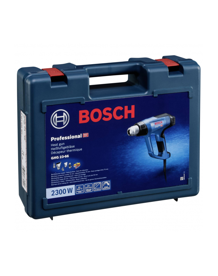 bosch powertools Bosch hot air tool GHG 23-66 Kit Professional + 5-part accessories (blue / black, 2,300 watts) główny