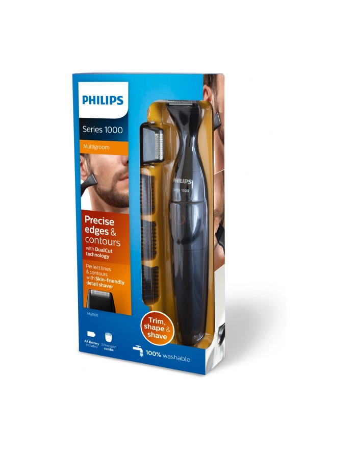 Philips MG1100 / 16 Multigroom series 1000, hair trimmer (grey / black) główny