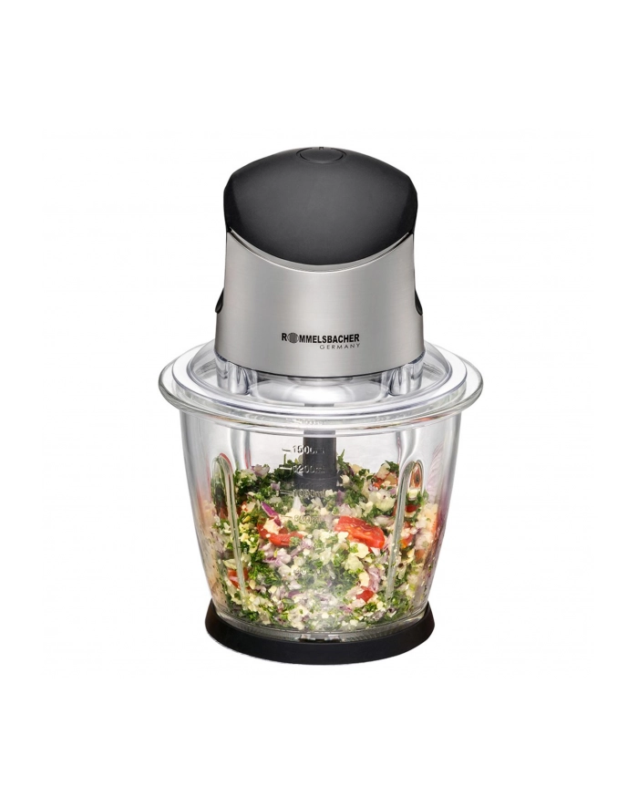 Rommelsbacher shredder MZ 500 (stainless steel / black) główny