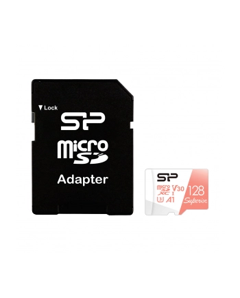 SILICON POWER memory card Superior Micro SDXC 128GB UHS-I A3 V30 nr 1