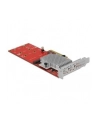 DeLOCK PCIe x8> 2x int. NVMe M.2 Key M LP, adapters - nr 15