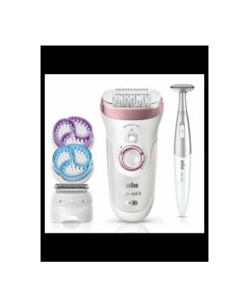 Braun Silk-épil 9-980 SensoSmart, epilator (white / rose gold, incl.Silk -épil bikini trimmer)