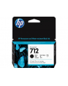 hp inc. HP 712 38-ml Black DesignJet Ink Cartridge - nr 1