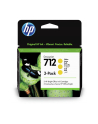 hp inc. HP 712 3-Pack 29-ml Yellow DesignJet Ink Cartridge - nr 5