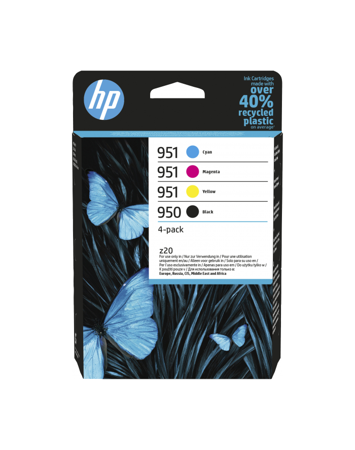 hp inc. HP 950 Black 951 CMY Original Ink Cartridge 4-Pack główny