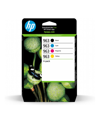 hp inc. HP 963 CMYK Original Ink Cartridge 4-Pack