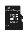 mediarange Media Range 4 GB microSD, memory card (black, Class 10) - nr 27
