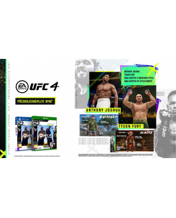 electronic arts EA UFC 4 XBOX ONE CZ/HU/RO (P)