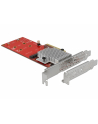 DeLOCK PCIe x8> 2x int. NVMe M.2 Key M LP, adapters - nr 6