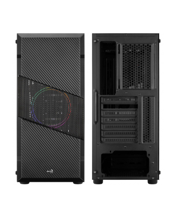 Aerocool Menace Saturn ENABLE, tower case (black, Tempered Glass) nr 1