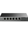 TP-LINK TL-SF1006P 6-Port 10/100 Mbps Steel Desktop Switch with 4-Port PoE  67W PoE budget - nr 15