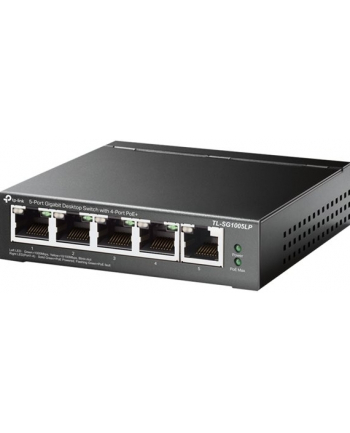 TP-LINK 5-Port Gigabit Desktop Switch with 4-Port PoE+