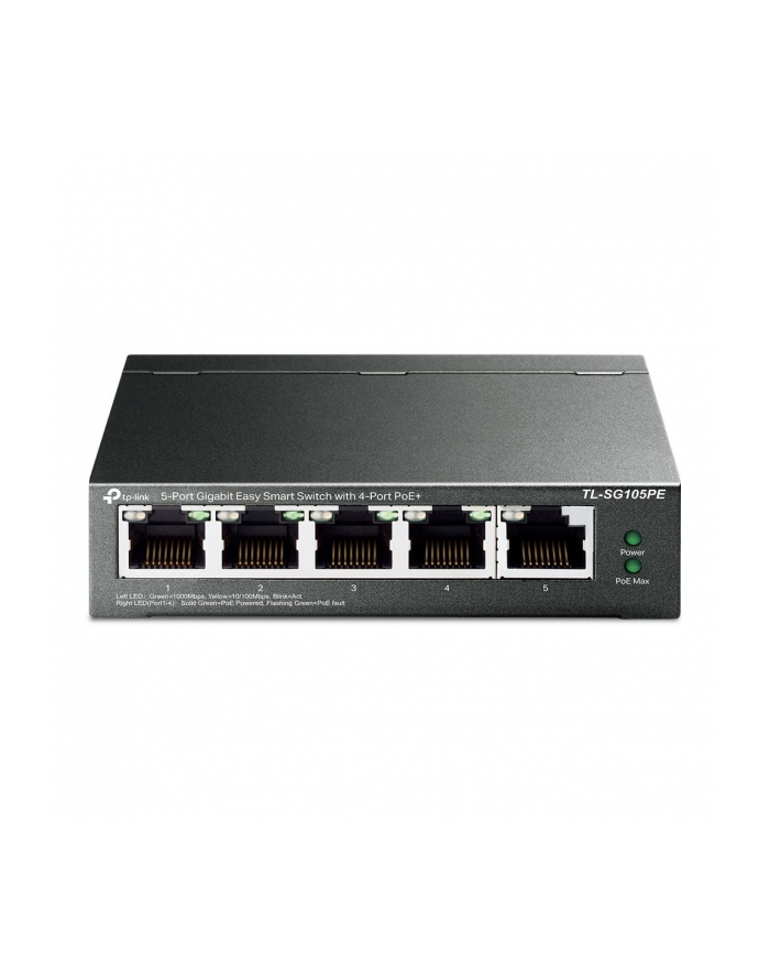 TP-LINK 5-Port Gigabit Easy Smart Switch with 4-Port PoE+ główny