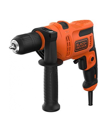 black+decker Blac impact drill BEH200-QS 500W - right / left rotation, 13mm