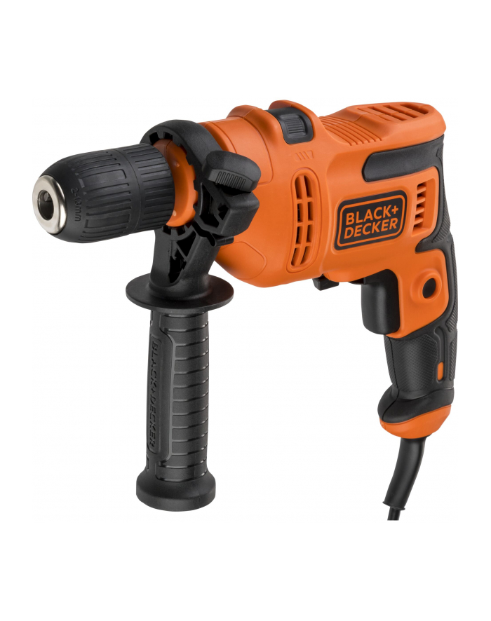 black+decker Blac impact drill BEH200-QS 500W - right / left rotation, 13mm główny