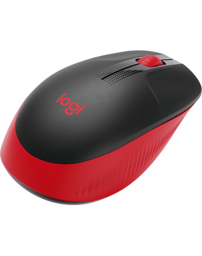 LOGITECH M190 Full-size wireless mouse - RED - EMEA główny