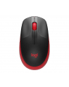 LOGITECH M190 Full-size wireless mouse - RED - EMEA - nr 1
