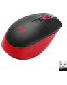 LOGITECH M190 Full-size wireless mouse - RED - EMEA - nr 2