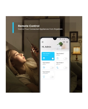 TP-LINK Tapo P100 WiFi Smart Plug 2.4G 1T1R BT Onboarding Tapo APP Alexa + Google assistant supported 10A nr 2