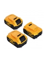 DeWALT cordless angle grinder DCG405P3, 18Volt (black / yellow, 3x Li-ion battery 5.0Ah) - nr 2