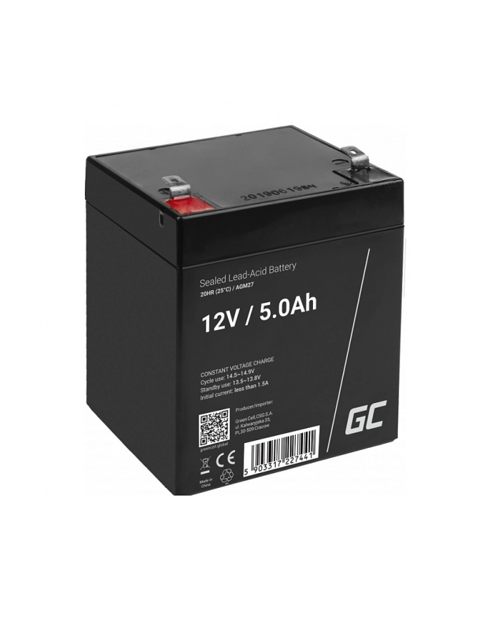 green cell GREENCELL Battery AGM 12V 5Ah główny