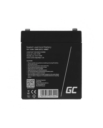 green cell GREENCELL Battery AGM 12V 5Ah nr 2
