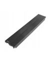 LANBERG 19inch plastic fast assembly fire retardant blanking panel 2U black - nr 1