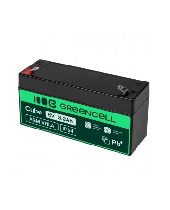 green cell Akumulator AGM 6V 3.2Ah