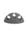 DELOCK Cable Holder with 3 feed-throughs Set 6 pieces - nr 12