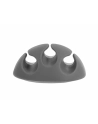 DELOCK Cable Holder with 3 feed-throughs Set 6 pieces - nr 6
