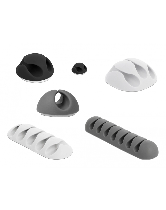 DELOCK Cable Holder Combo Set 6 pieces główny