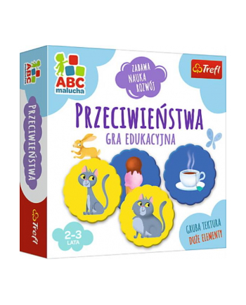 Przeciwieństwa ABC Malucha gra edukacyjna 01943 Trefl