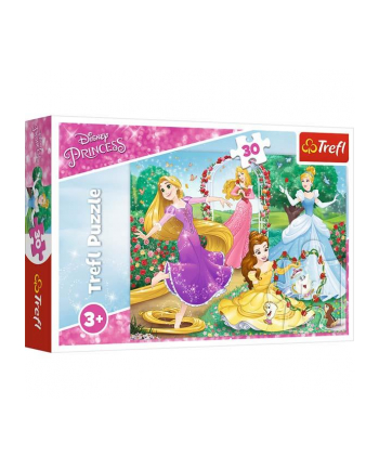 Puzzle 30el Być księżniczką. Disney Princess 18267 TREFL