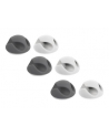 DELOCK Cable Holder with 2 feed-throughs Set 6 pieces - nr 5